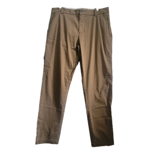 Lululemon Men’s Commission Pant Classic   LM5440S  Brown Tan Size 32 - Picture 1 of 16